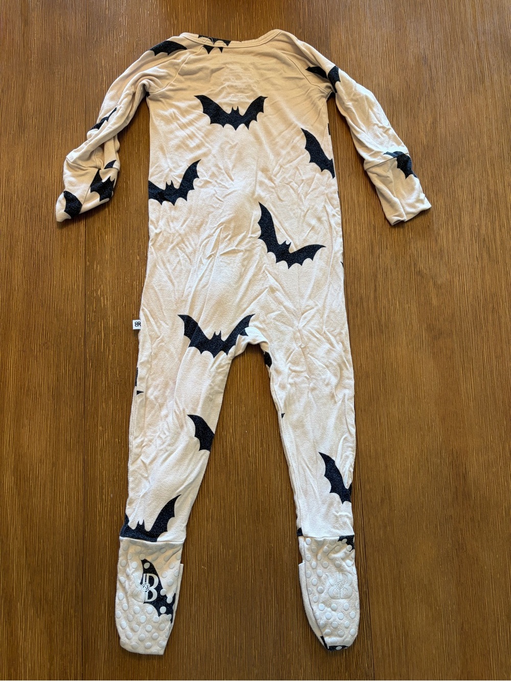 Bums & Roses Bats Convertible Romper - Picture 3 of 4